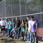 SYV People Helping People and Jonata School Students Plant a Gardent